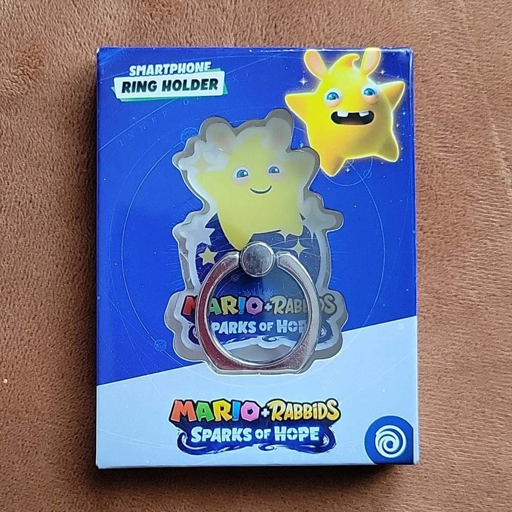 New In Box Mario + Rabbids Phone Ring Holder / Kickstand - Nintendo - Picture 1 of 4